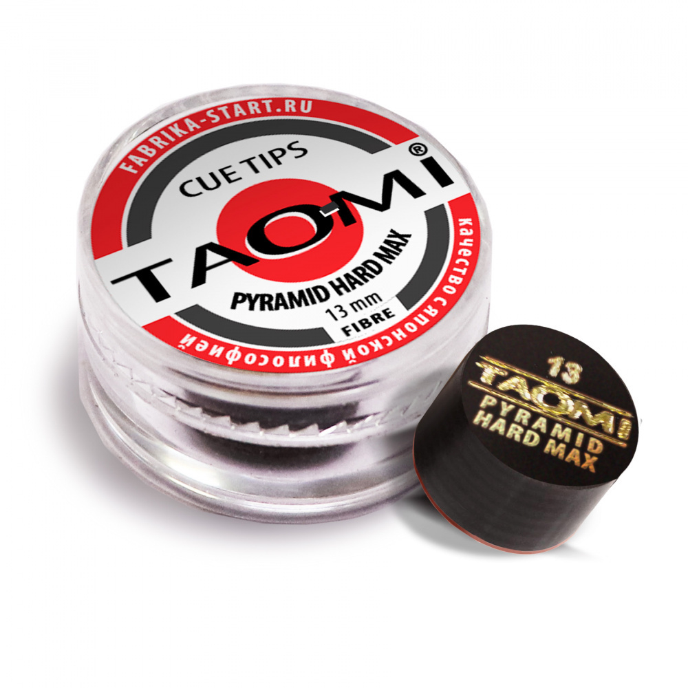 Наклейка для кия TAO-MI 13мм, Pyramid HARD MAX с фиброй NG