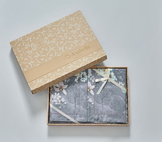 Постельное белье Египетский хлопок  Asabella 2197 Premium