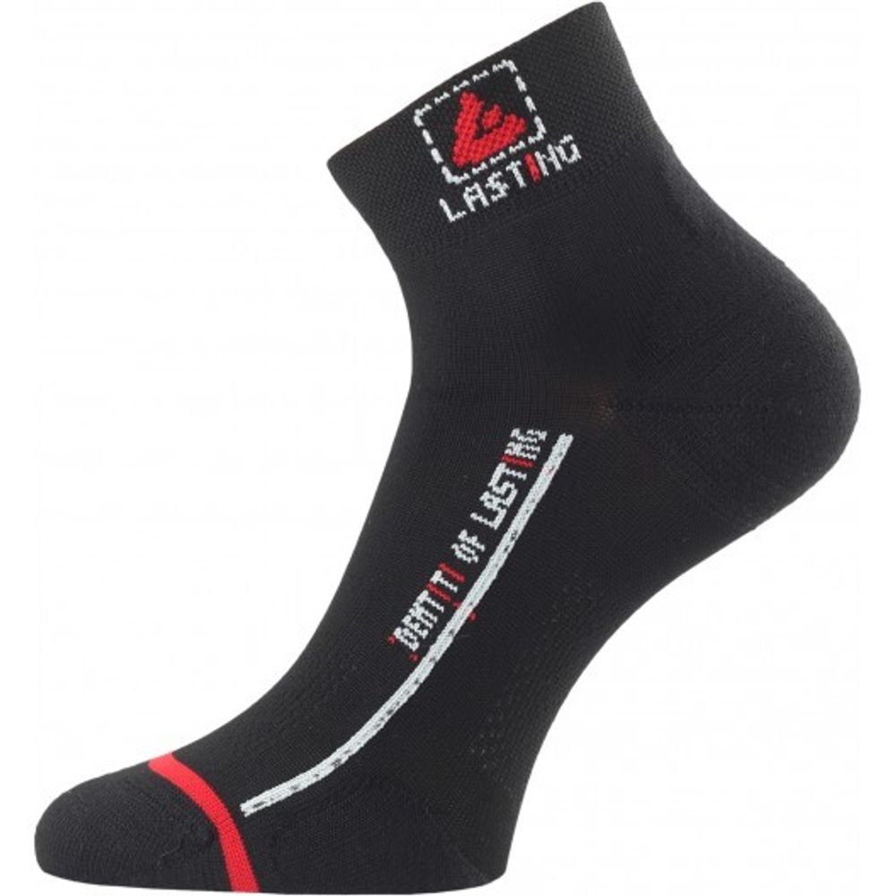 Носки Lasting TCU 900, microfiber+polyester, черный, размер M , TCU900M