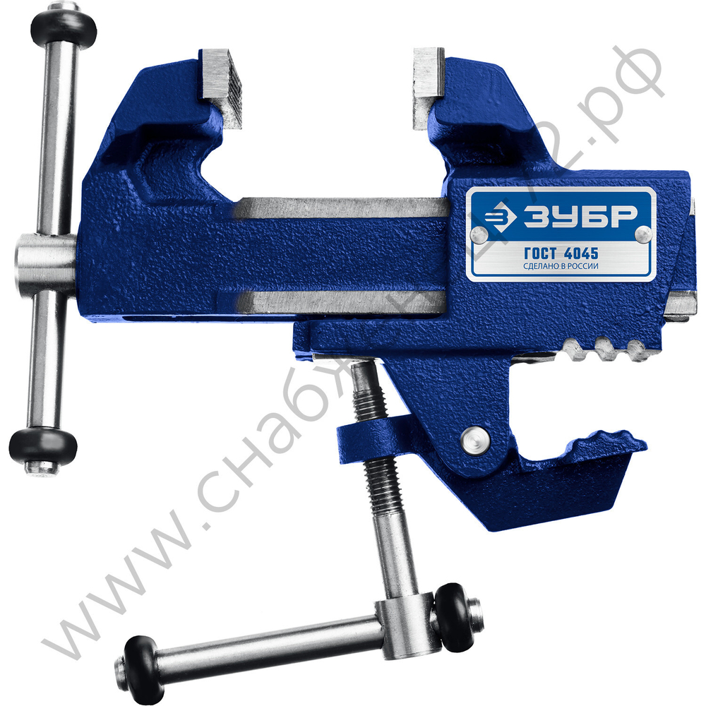 ЗУБР КОМПАКТ 70 мм, Слесарные тиски (32600-63)