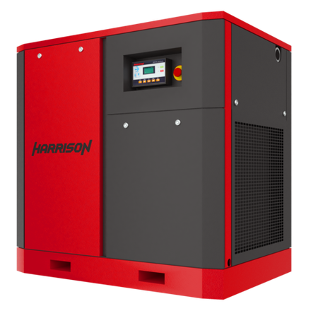 HRS-953800 Винтовой компрессор с прямым приводом Harrison: 3800 л/мин, 12 бар, 30 кВт