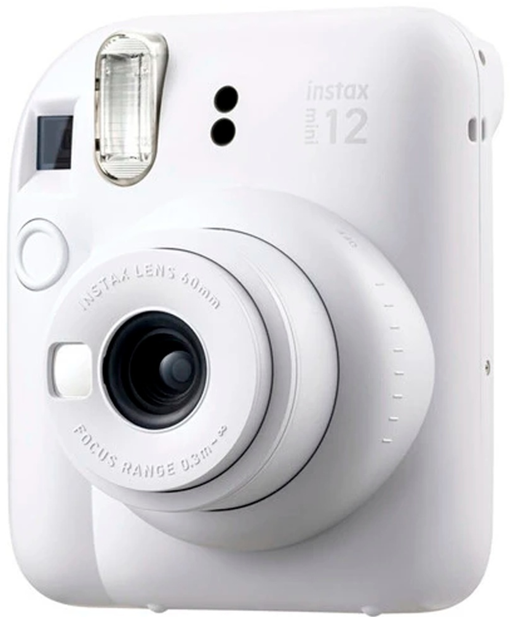 ФОТОКАМЕРА МОМЕНТАЛЬНОЙ ПЕЧАТИ FUJIFILM INSTAX MINI 12 CLAY WHITE - BUNDLE2 БЕЛЫЙ