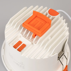 Светильник MS-ALORA-BUILT-R140-12W Day4000-MIX (WH, 40 deg, TRIAC) (Arlight, IP54 Пластик, 3 года) 048085