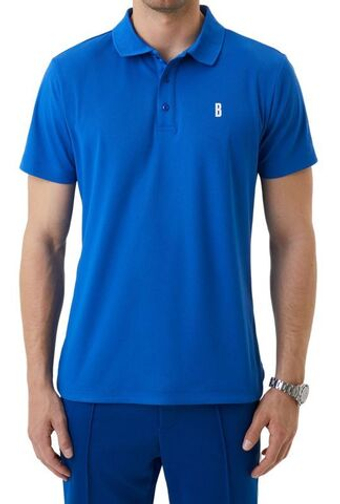Мужское теннисное поло Björn Borg Ace Polo - небесный