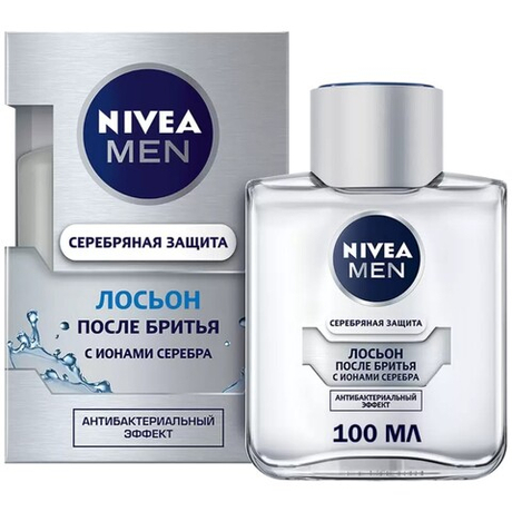 НИВЕЯ Бальзам п/бритья 100мл Серебряная Защита (71963) !!!!!