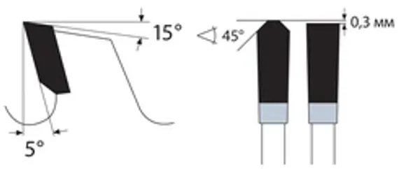 Диск пильный по стали Karnasch 136×1,6/1,2×20/10 мм, Z=30 WWF, арт. 10.7150.136.010