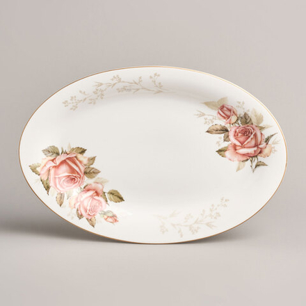 БЛЮДО ОВАЛЬНОЕ LEFARD "КОРЕЙСКАЯ РОЗА" 30 СМ (КОР=36ШТ.)