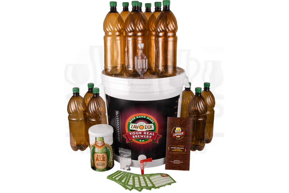 Пивоварня Beer Zavodik "Start", с бутылками