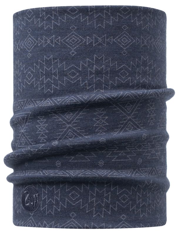 Теплый шерстяной шарф-труба Buff Edgy Denim Фото 1