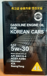 FF 6714 for KIA HYUNDAI 5W30/4л ж/б/Масло моторное