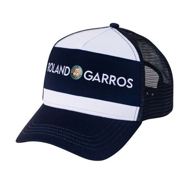 Теннисная кепка Roland Garros Casquette Trucker - marine/blanc