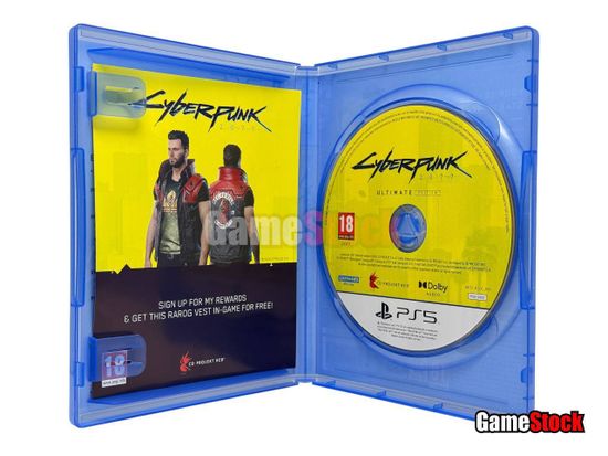 PS5 Cyberpunk Ultimate Edition (Б/У, Полностью на русском, PPSA-04027, активный код)