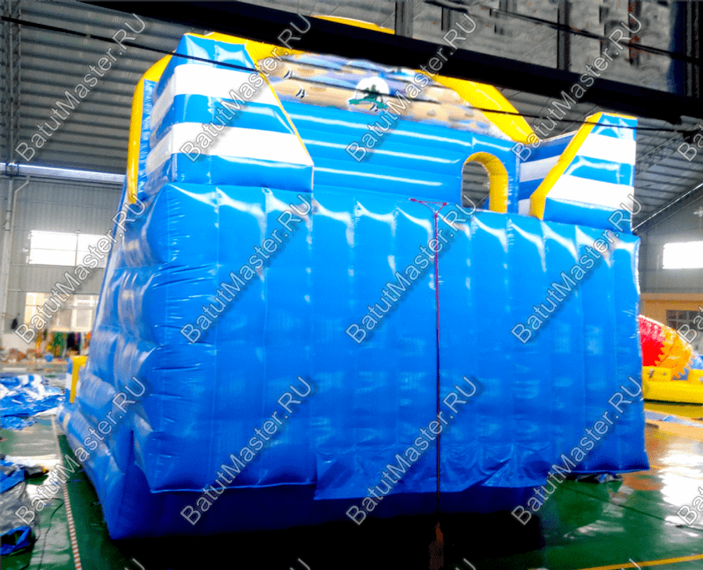 Коммерческий надувной батут "Двойной эффект-3"