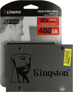 SSD 480 Gb SATA 6Gb/s Kingston A400 &lt;SA400S37/480G(IN)&gt;  (RTL)  2.5" TLC