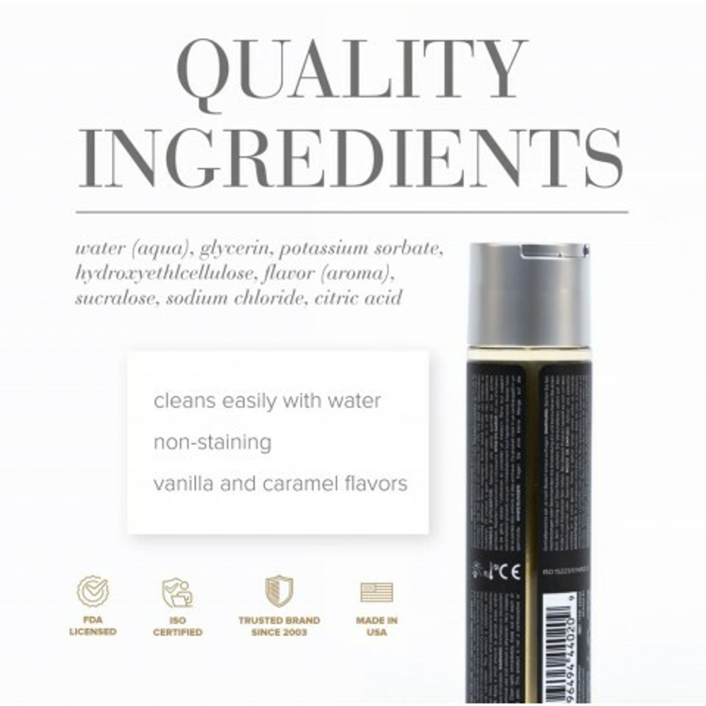 Вкусовой лубрикант "Крем-брюле" Gelato Creme Brule, 30 мл