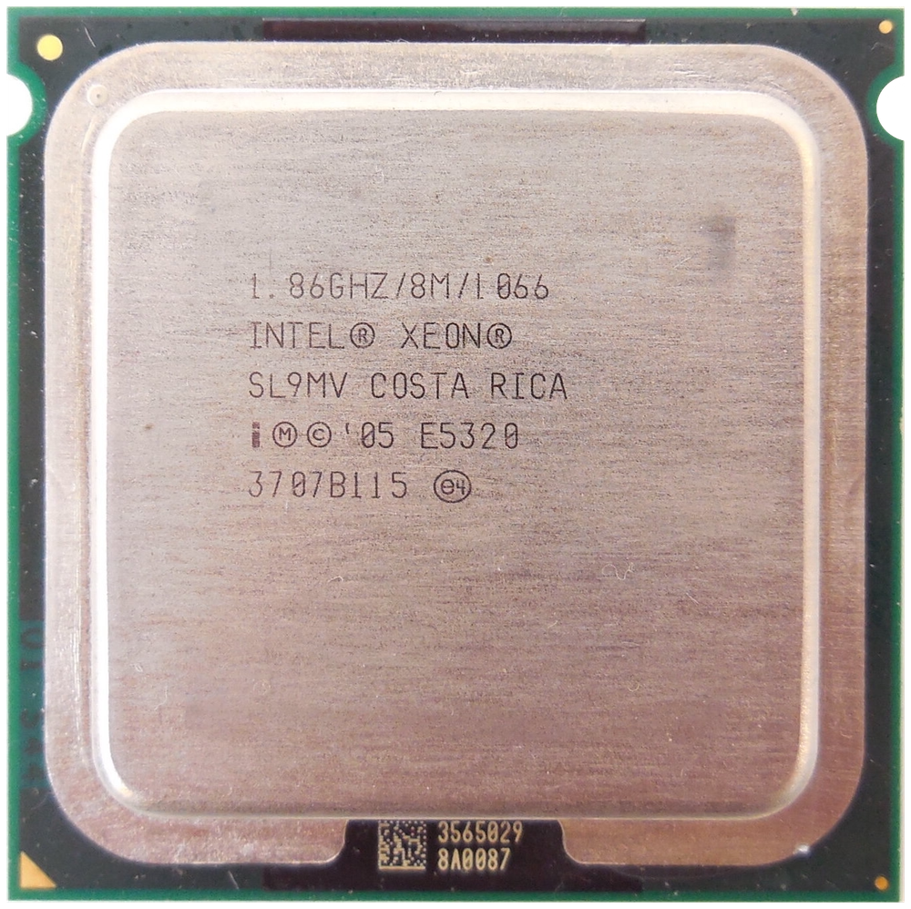 Процессор Intel Xeon E5320 Clovertown (1860MHz, LGA771, L2 8Mb, 1066Mhz) OEM