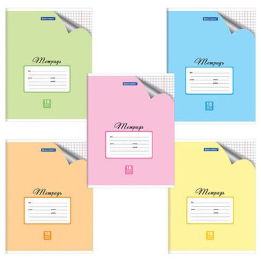 Тетрадь 18 л. кл. (BRAUBERG) 