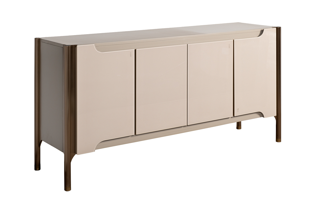 Комод 160x42x80см Garda Decor Grimaldi светло-бежевого цвета