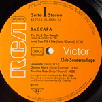 Baccara ‎– Baccara (Германия 1977г.) Club Т