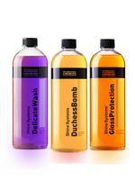 Shine Systems набор для трехфазной мойки GlossProtection + автошампунь DuchessBomb + DelicateWash 750мл