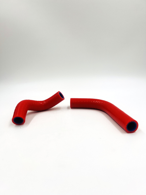 Патрубки отопителя ВАЗ 2101-07 силикон красные A-sport 2 шт