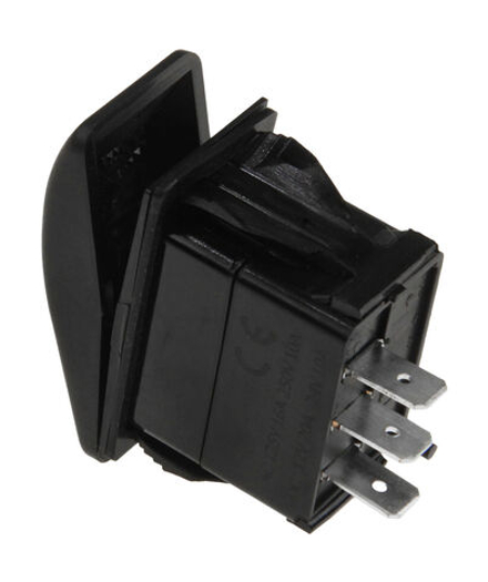 Переключатель двухпозиционный (ON)-ON 12В/20А 3Р без фиксации 1 положения