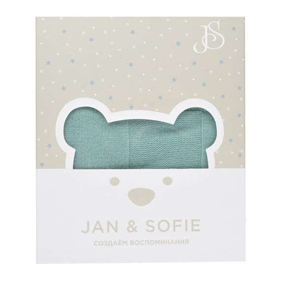 Плед Jan&amp;Sofie 100x120 см Бирюзовый