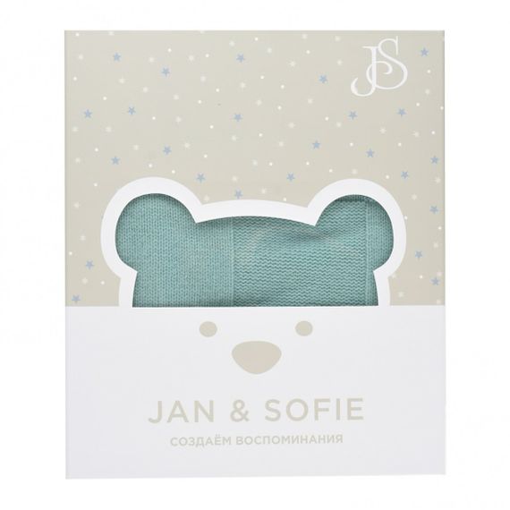 Плед Jan&amp;Sofie 100x120 см Бирюзовый