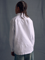 Рубашка для мальчика Next E31-739, Белый, Синий