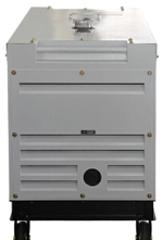 Электростанция дизельная с воздушным охлаждением HYUNDAI DHY 10000SE-3 в кожухе