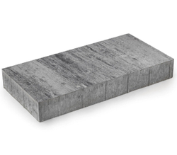 Тротуарная плитка ВАН, форма Прямоугольник 600*300, h=80мм