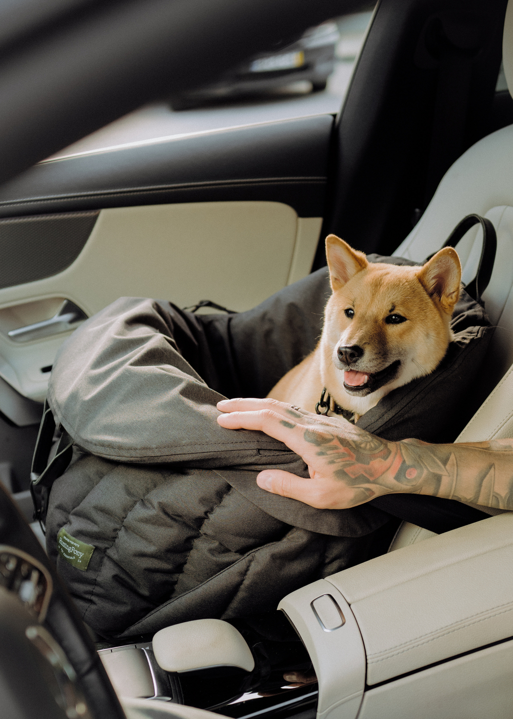 Чехол для автокресла облегчённый, черный