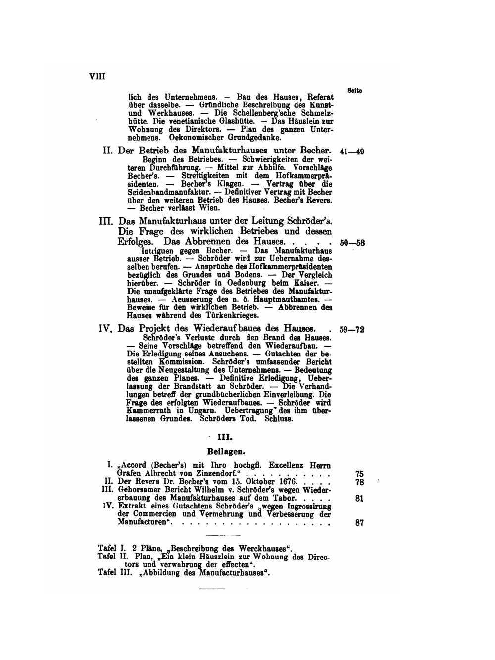 Das Manufakturhaus Auf Dem Tabor in Wien. Ein Beitrag Zur Österreichischen Wirthschaftsgeschichte Des 17. Jahrhunderts. Band 6. Issue 1 | Hans J. Hatschek