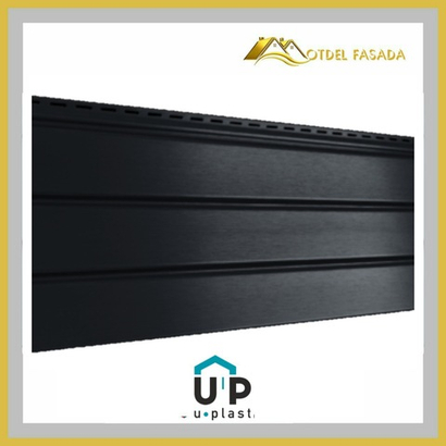 Софит Ю-Пласт Классика Графит неперфорированный  3000* 300мм