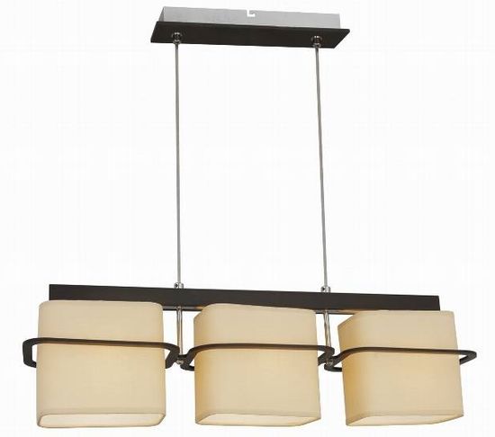 85564/3P WENGUE+CH (1) Люстра