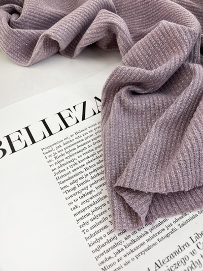 ЛАВАНДА - Лапша вязаная с люрексом (ОЗ67)