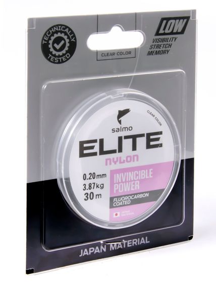 Леска монофильная Salmo Elite FLUORO COATED NYLON 30 м, 0,20 мм