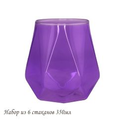 Lenardi 160-267 Набор из 6 стаканов 350мл в под.уп.(х12)Стекло