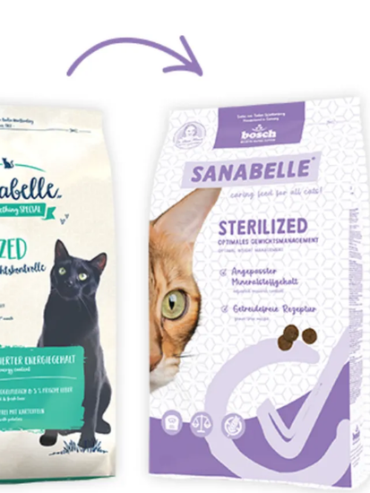 Bosch Sanabelle Sterilized Сухой корм для стерилизованных кошек с птицей 8 кг