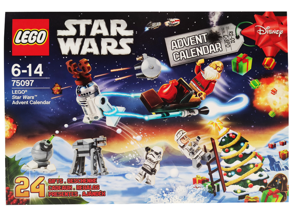 Конструктор LEGO Star Wars 75097 Адвент-календарь на 2015 год, Звездные войны