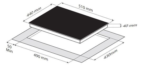 Электрическая варочная панель Zigmund & Shtain CNS 302.45 WX