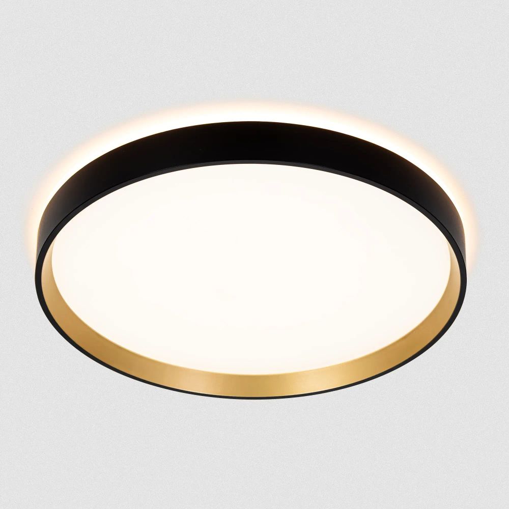 Citilux ETALON CL750321R LED RGB Светильник с пультом Чёрный+Золото