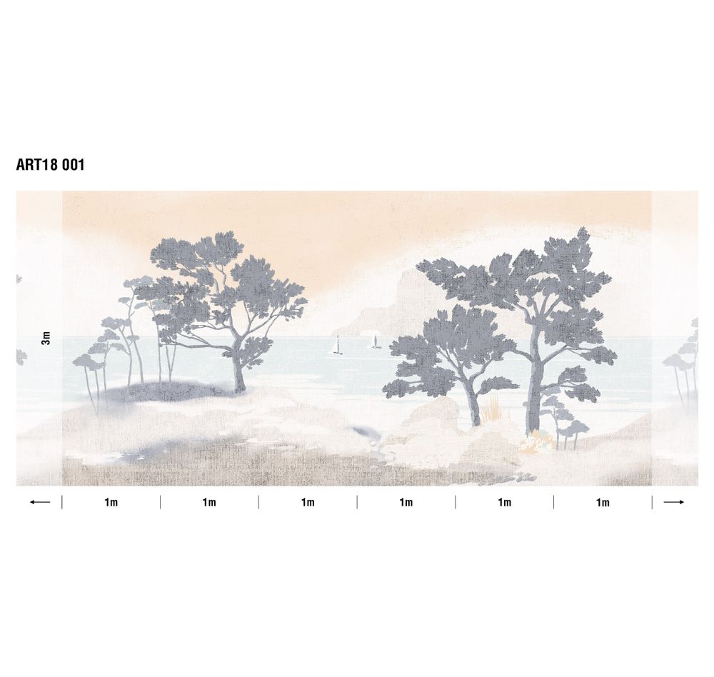 Пейзаж 2 Бухта панно