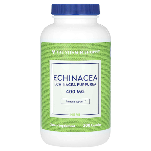 The Vitamin Shoppe, эхинацея пурпурная, 400 мг, 300 капсул