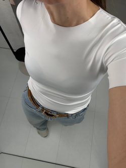 Футболка женская арт. 016 цвет "белый"