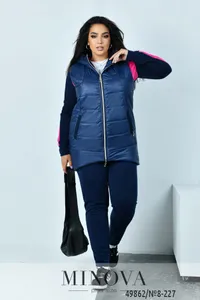 Костюм 8-227-малиновый-синий Minova