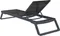 Шезлонг алюминиевый Tropic, темно-серый