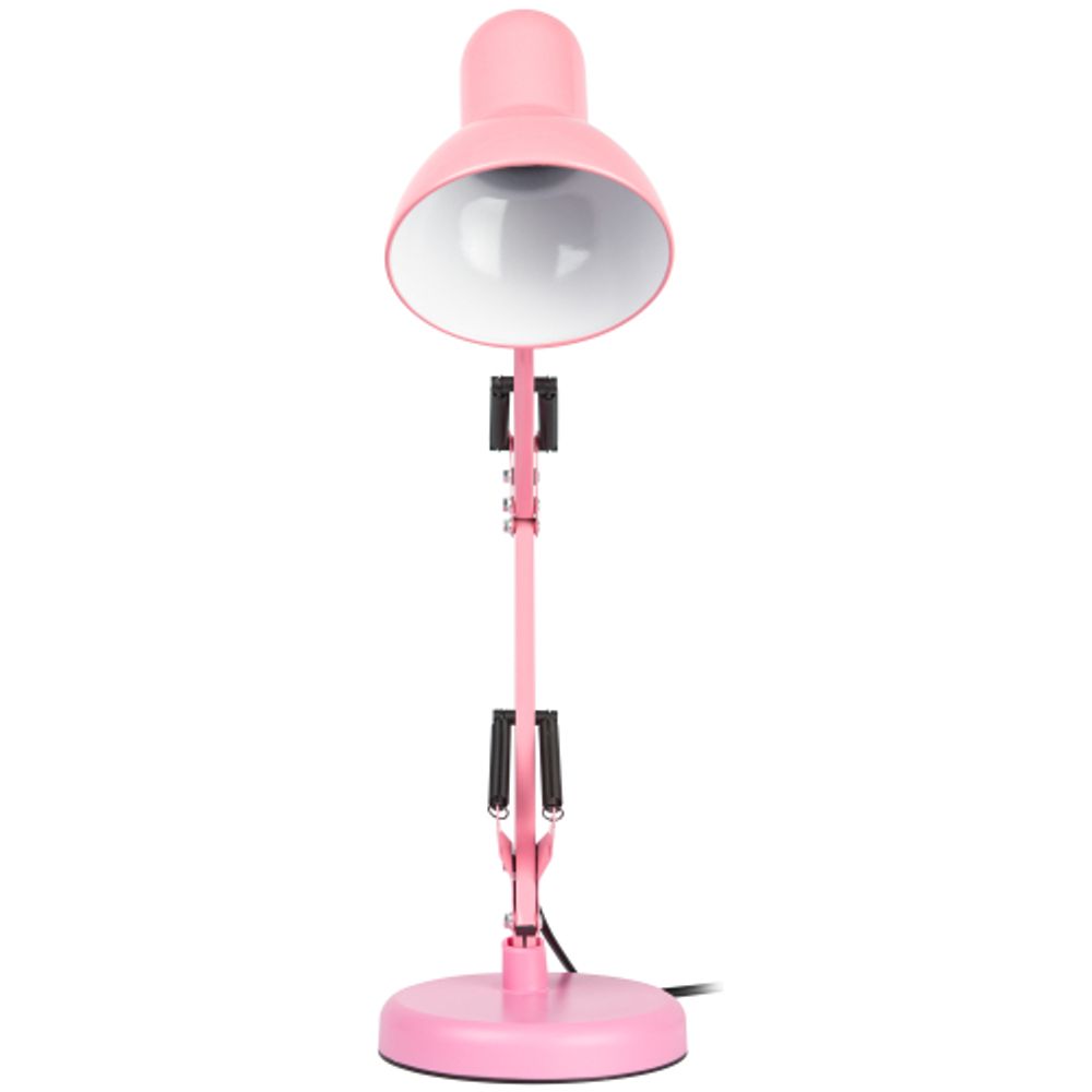 Настольный светильник ЭРА N-214-E27-40W-P розовый