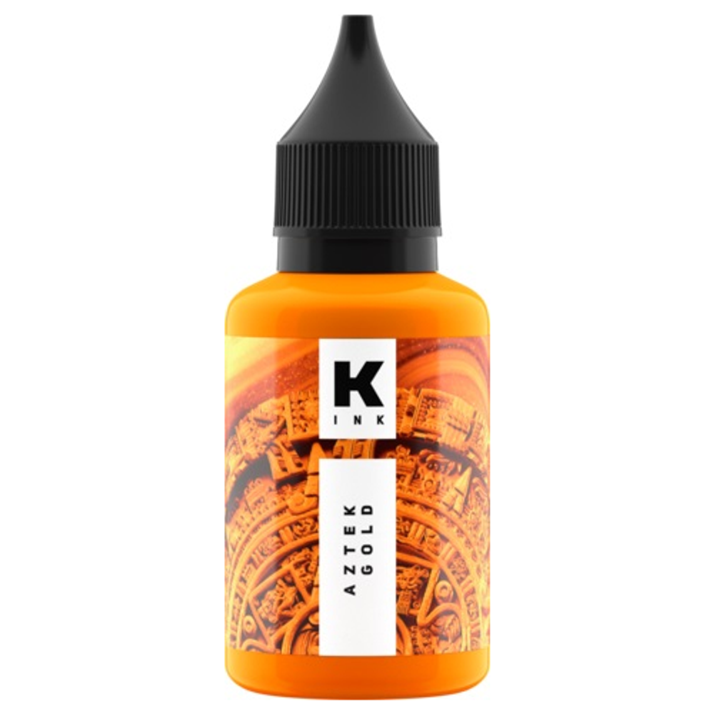 Золото Ацтеков КРАСКА Tattoo Ink