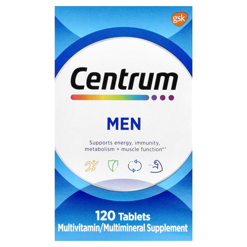 Centrum, Мультивитамины для мужчин, 120 таблеток